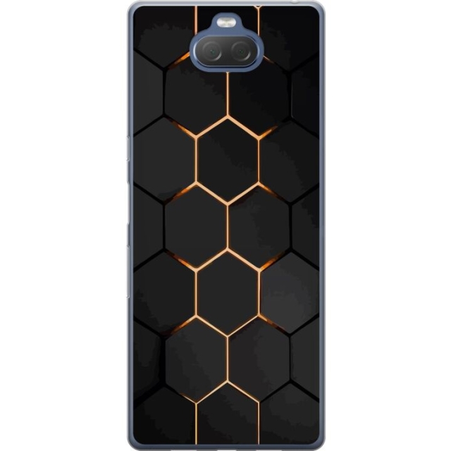 Mobiele hoes voor Sony Xperia 10 Plus met Luxe Patroon ontwerp