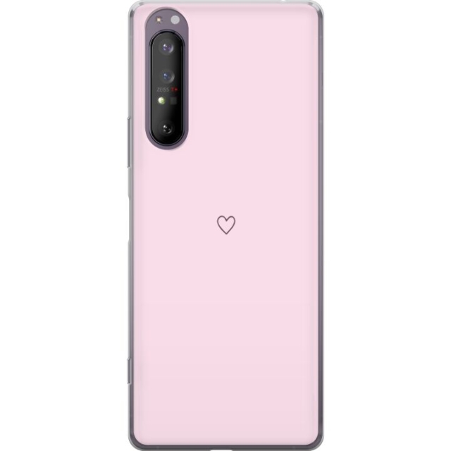 Mobiele hoes voor Sony Xperia 1 II met Hart ontwerp