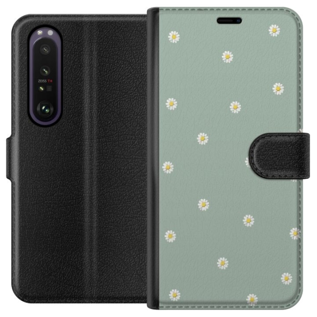 Portemonnee-hoesje voor Sony Xperia 1 III met Priesterkragen ontwerp