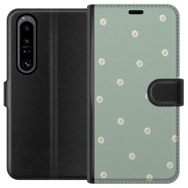 Portemonnee-hoesje voor Sony Xperia 1 IV met Priesterkragen ontwerp