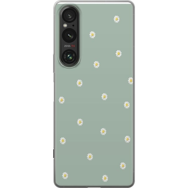 Mobiele hoes voor Sony Xperia 1 V met Priesterkragen ontwerp