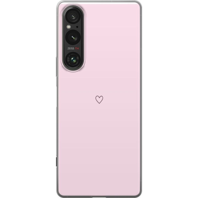 Mobiele hoes voor Sony Xperia 1 V met Hart ontwerp