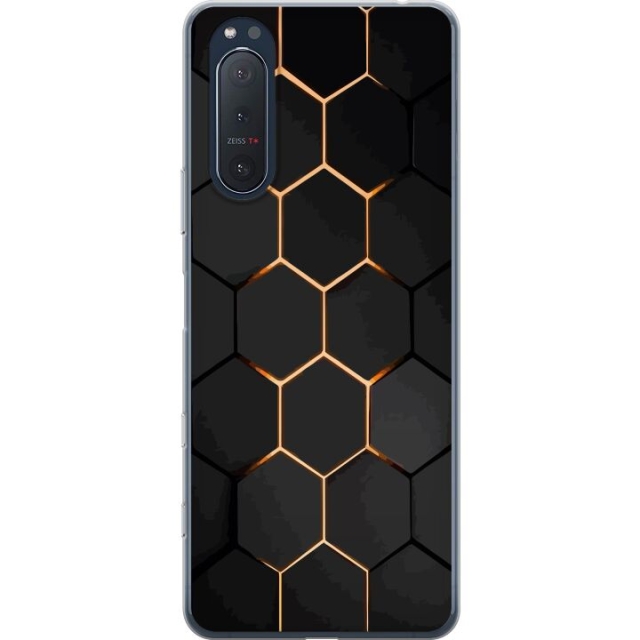 Mobiele hoes voor Sony Xperia 5 II met Luxe Patroon ontwerp