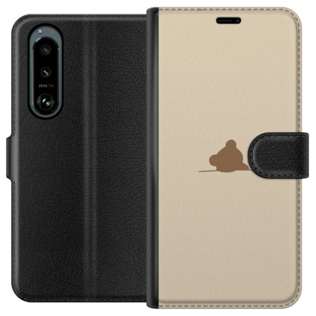 Portemonnee-hoesje voor Sony Xperia 5 III met Nalle ontwerp