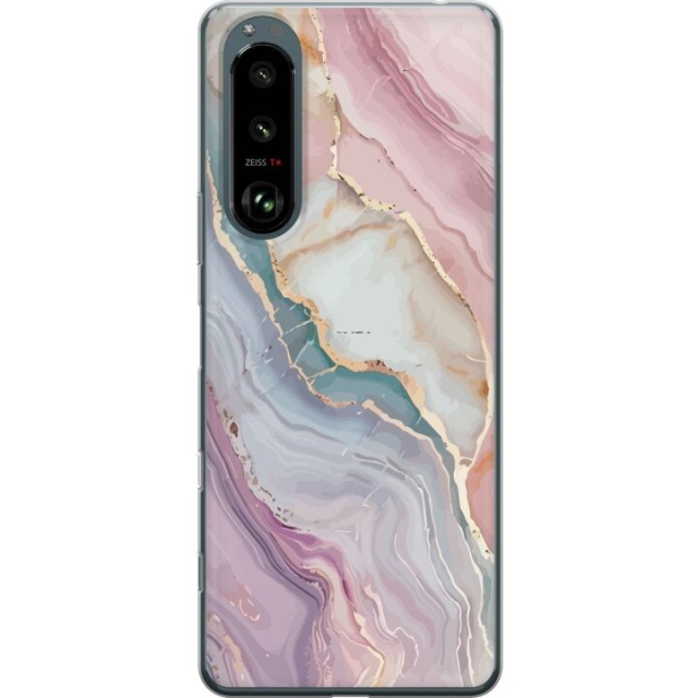 Mobiele hoes voor Sony Xperia 5 III met Marmer ontwerp
