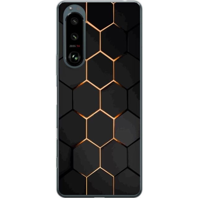 Mobiele hoes voor Sony Xperia 5 III met Luxe Patroon ontwerp