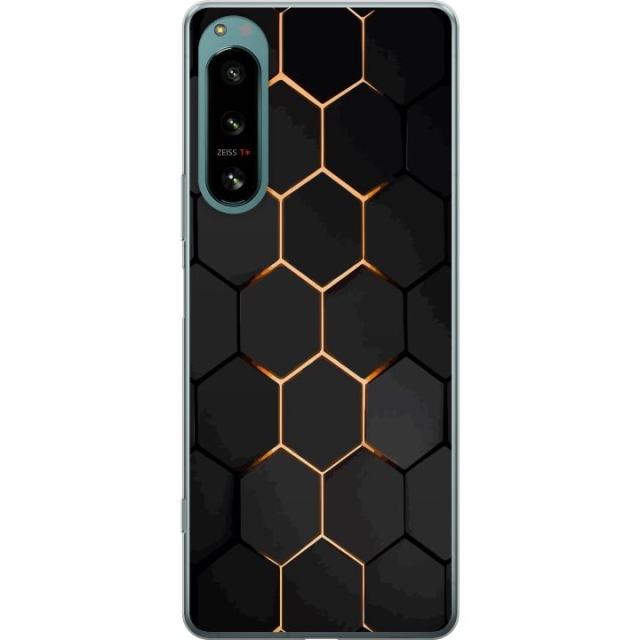 Mobiele hoes voor Sony Xperia 5 IV met Luxe Patroon ontwerp