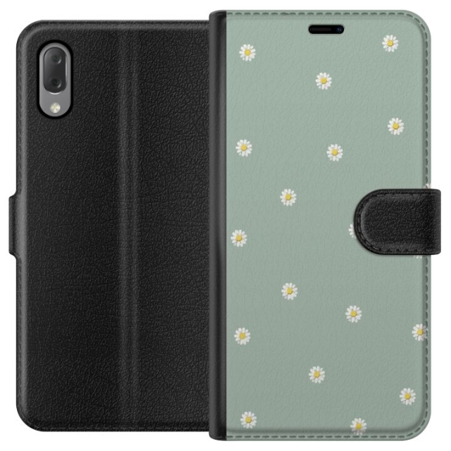 Portemonnee-hoesje voor Sony Xperia L3 met Priesterkragen ontwerp
