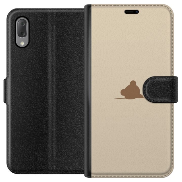 Portemonnee-hoesje voor Sony Xperia L3 met Nalle ontwerp