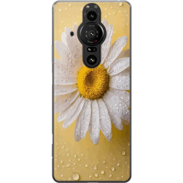 Mobiele hoes voor Sony Xperia Pro-I met Porseleinbloem ontwerp