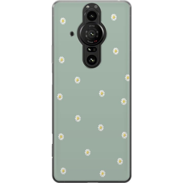 Mobiele hoes voor Sony Xperia Pro-I met Priesterkragen ontwerp