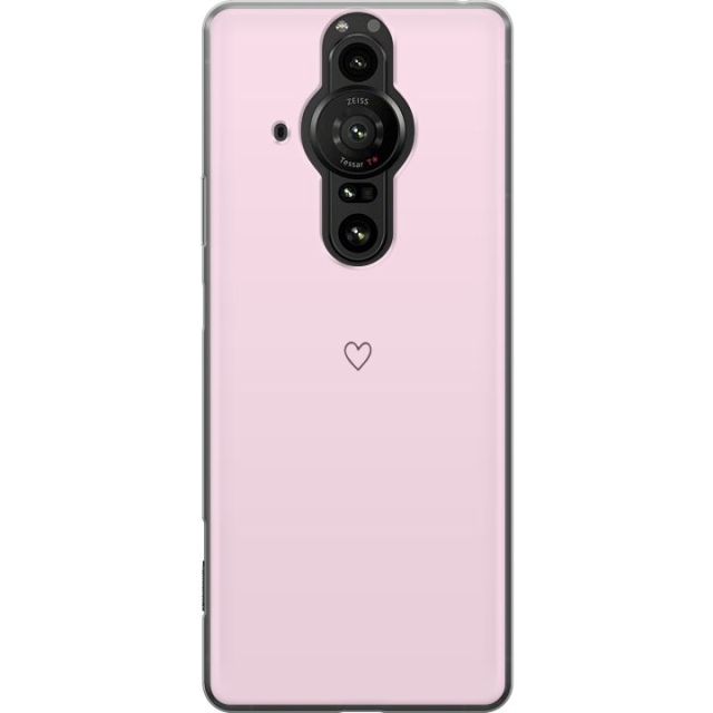 Mobiele hoes voor Sony Xperia Pro-I met Hart ontwerp