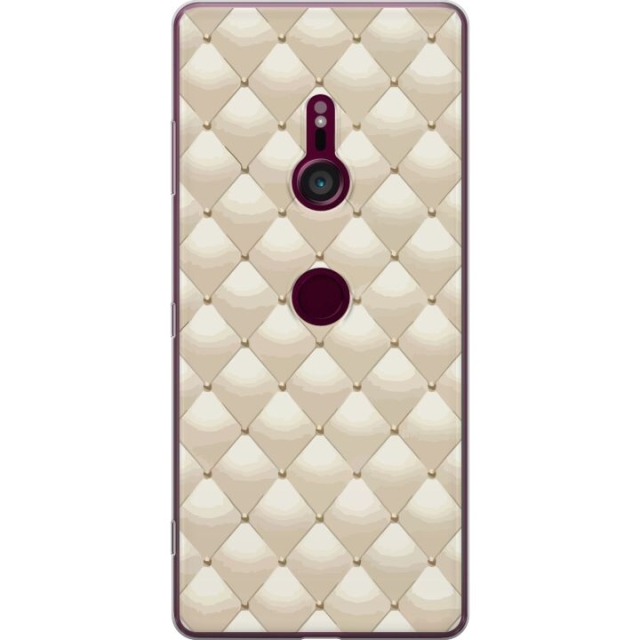 Mobiele hoes voor Sony Xperia XZ3 met Goudglans ontwerp