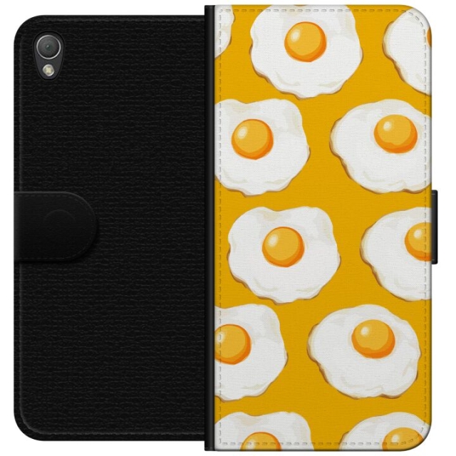 Portemonnee-hoesje voor Sony Xperia Z3 met Gebakken ei ontwerp