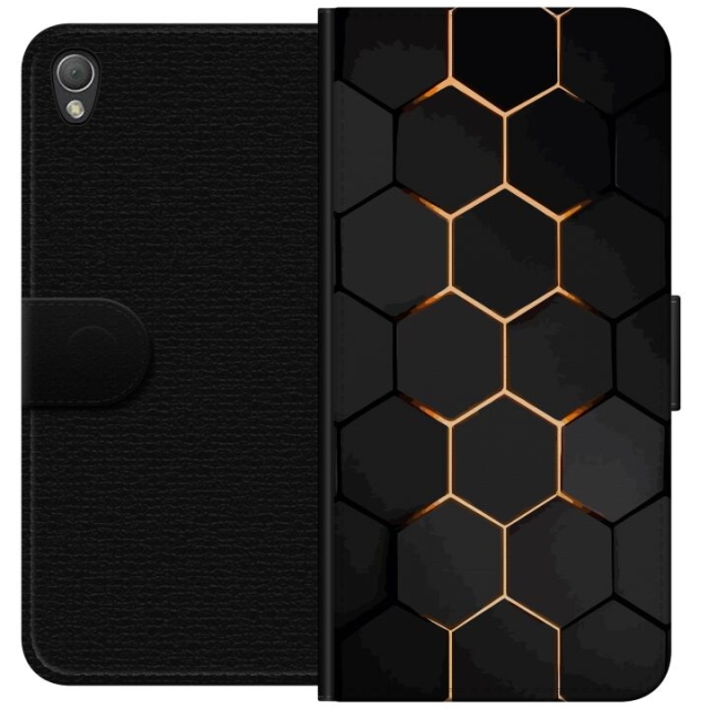 Portemonnee-hoesje voor Sony Xperia Z3 met Luxe Patroon ontwerp