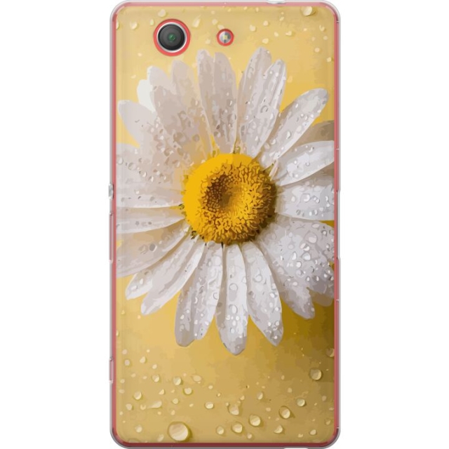 Mobiele hoes voor Sony Xperia Z3 Compact met Porseleinbloem ontwerp