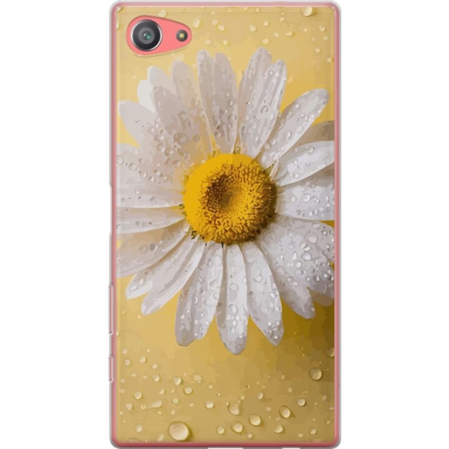 Mobiele hoes voor Sony Xperia Z5 Compact met Porseleinbloem ontwerp