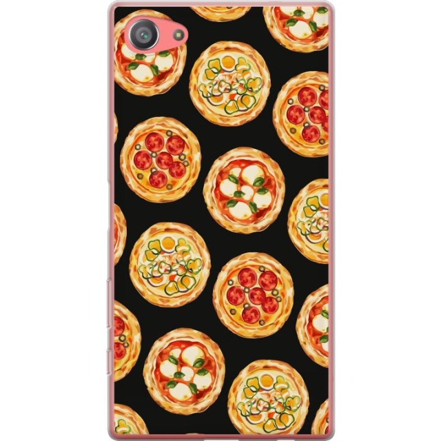 Mobiele hoes voor Sony Xperia Z5 Compact met Pizza ontwerp