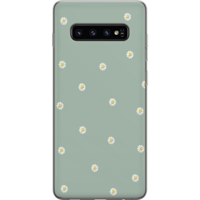Mobiele hoes voor Samsung Galaxy S10 met Priesterkragen ontwerp