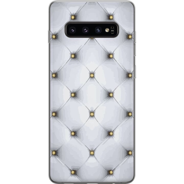 Mobiele hoes voor Samsung Galaxy S10 met Luxe ontwerp