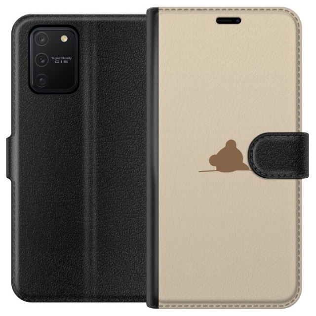 Portemonnee-hoesje voor Samsung Galaxy S10 Lite met Nalle ontwerp