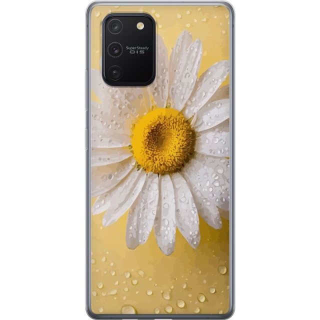 Mobiele hoes voor Samsung Galaxy S10 Lite met Porseleinbloem ontwerp