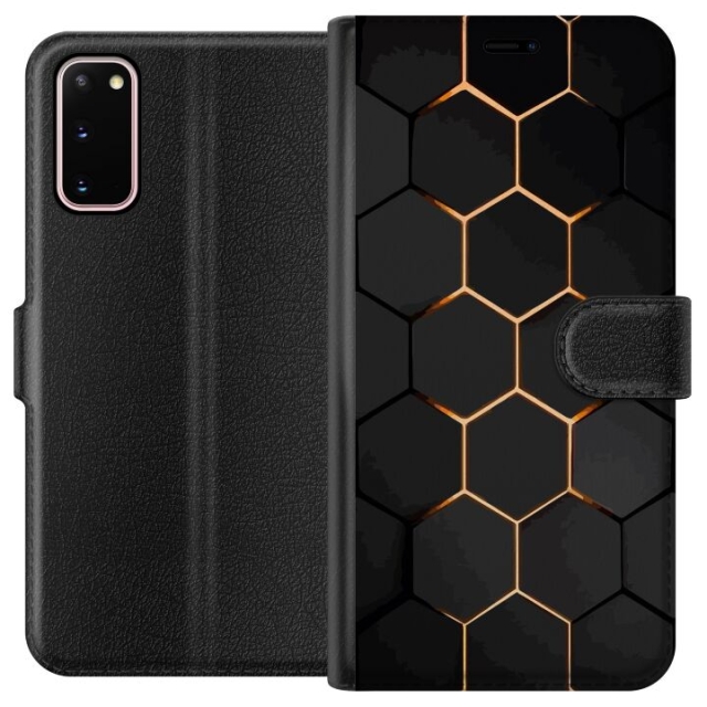 Portemonnee-hoesje voor Samsung Galaxy S20 met Luxe Patroon ontwerp