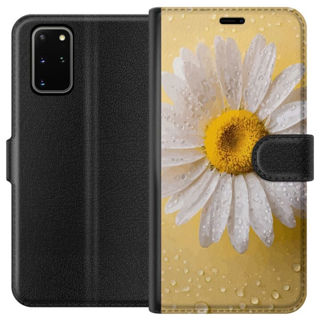 Portemonnee-hoesje voor Samsung Galaxy S20+ met Porseleinbloem ontwerp