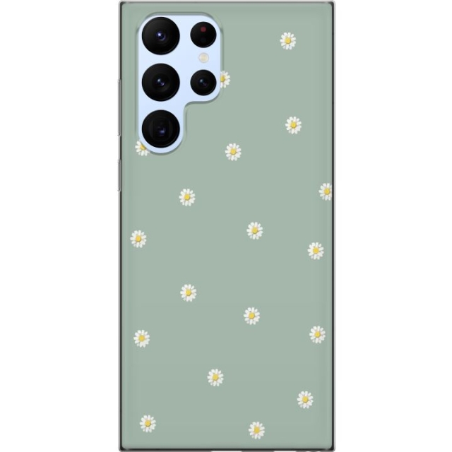 Mobiele hoes voor Samsung Galaxy S22 Ultra 5G met Priesterkragen ontwerp