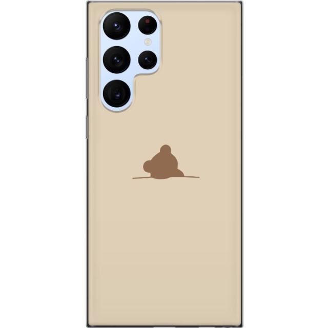 Mobiele hoes voor Samsung Galaxy S22 Ultra 5G met Nalle ontwerp