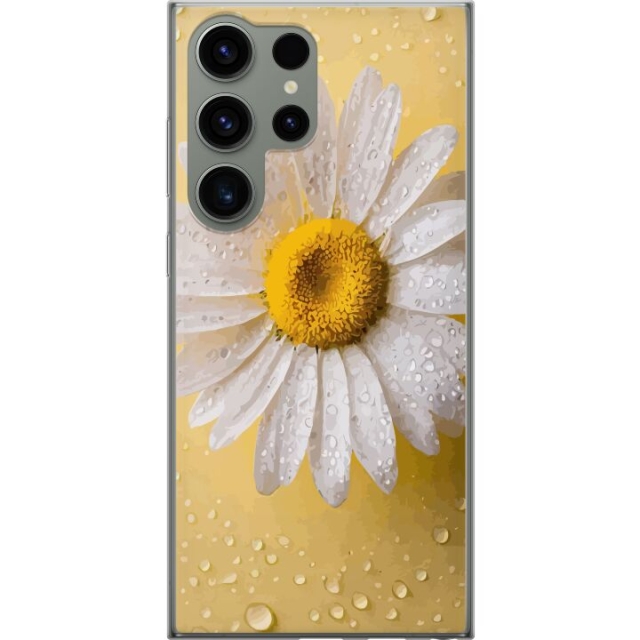 Mobiele hoes voor Samsung Galaxy S23 Ultra met Porseleinbloem ontwerp