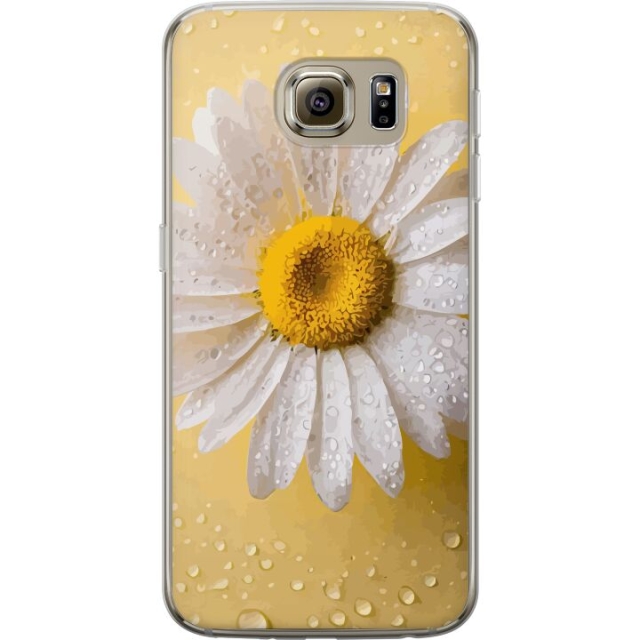Mobiele hoes voor Samsung Galaxy S6 met Porseleinbloem ontwerp