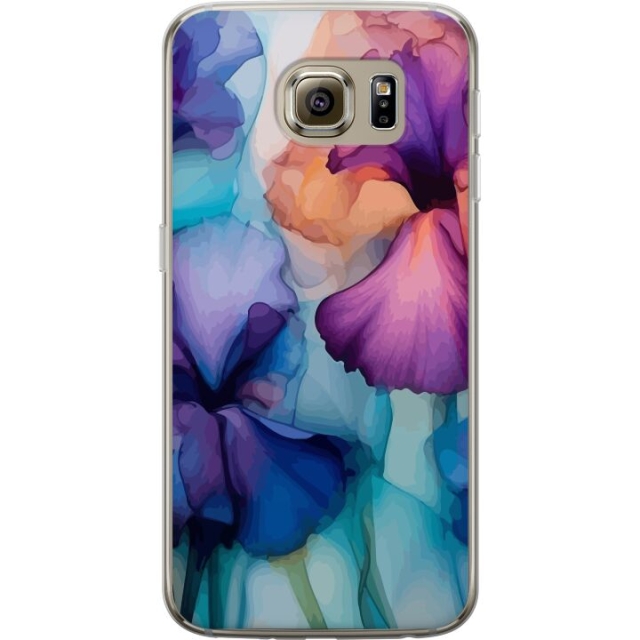 Mobiele hoes voor Samsung Galaxy S6 met Magische bloemen ontwerp