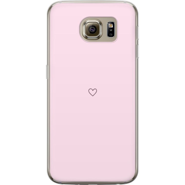 Mobiele hoes voor Samsung Galaxy S6 met Hart ontwerp
