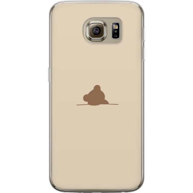 Mobiele hoes voor Samsung Galaxy S6 met Nalle ontwerp
