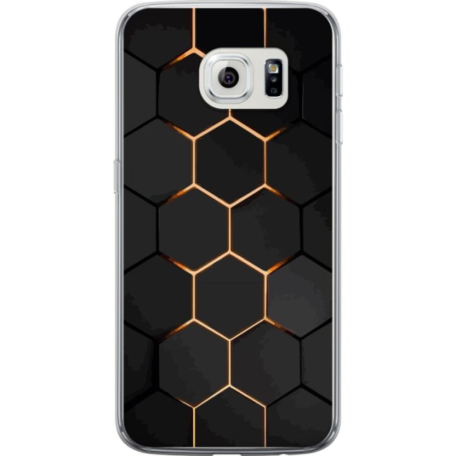 Mobiele hoes voor Samsung Galaxy S6 edge met Luxe Patroon ontwerp