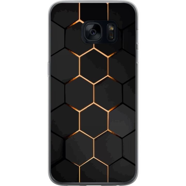Mobiele hoes voor Samsung Galaxy S7 met Luxe Patroon ontwerp