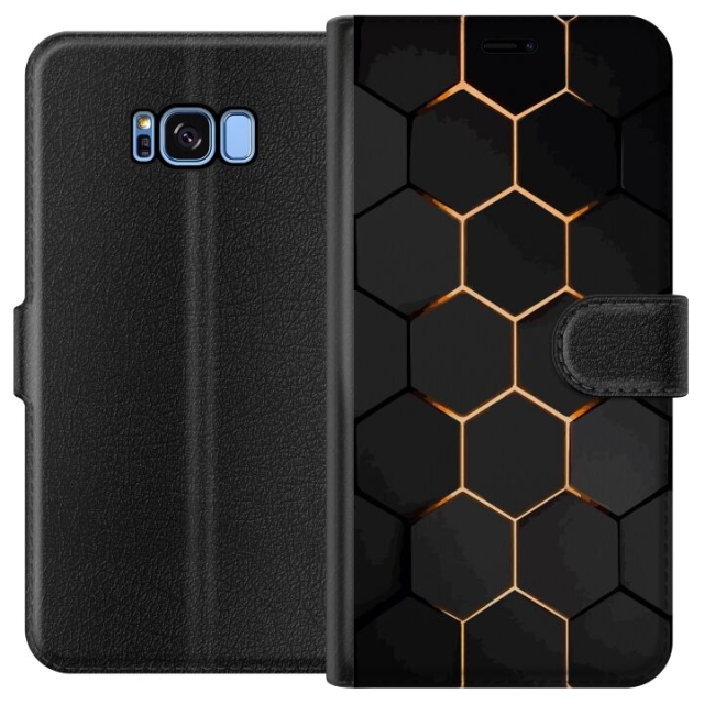 Portemonnee-hoesje voor Samsung Galaxy S8 met Luxe Patroon ontwerp