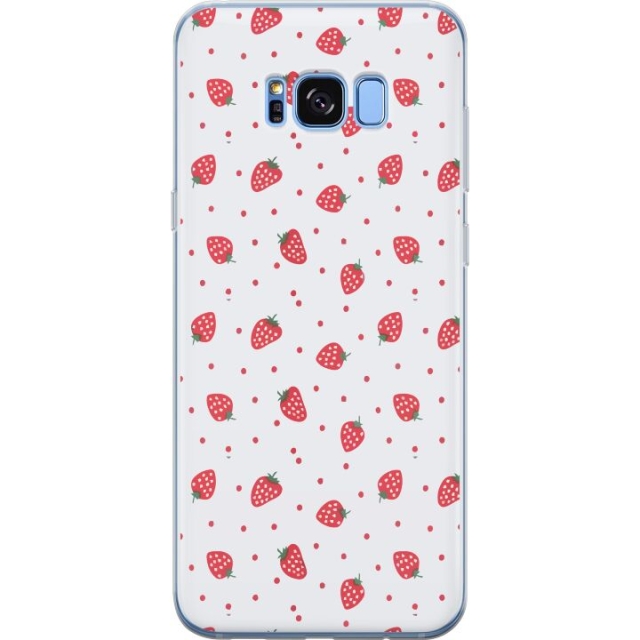 Mobiele hoes voor Samsung Galaxy S8 met Aardbeien ontwerp
