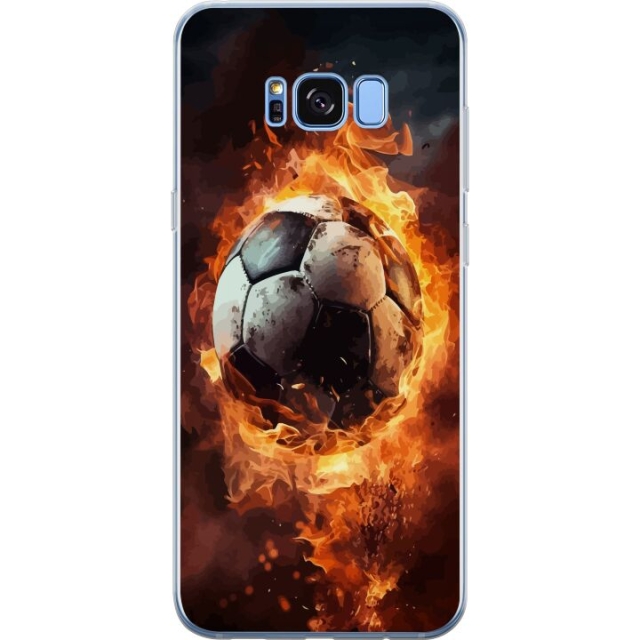 Mobiele hoes voor Samsung Galaxy S8 met Voetbal ontwerp
