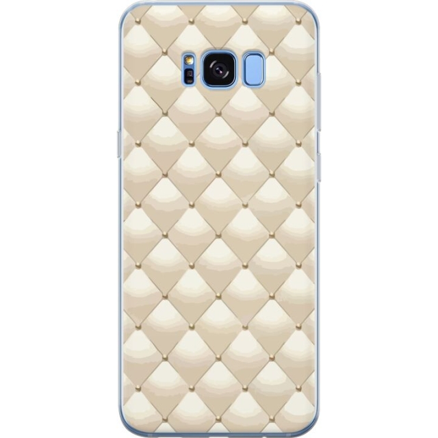 Mobiele hoes voor Samsung Galaxy S8 met Goudglans ontwerp