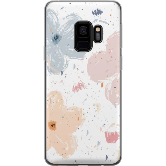 Mobiele hoes voor Samsung Galaxy S9 met Bloemen ontwerp
