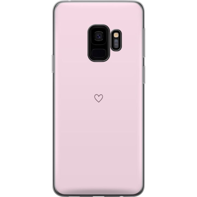 Mobiele hoes voor Samsung Galaxy S9 met Hart ontwerp