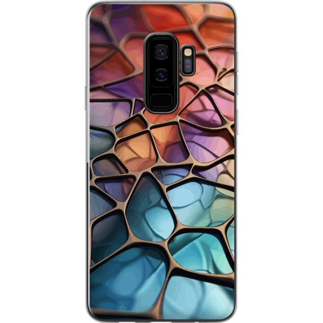 Mobiele hoes voor Samsung Galaxy S9+ met Metallic patroon ontwerp