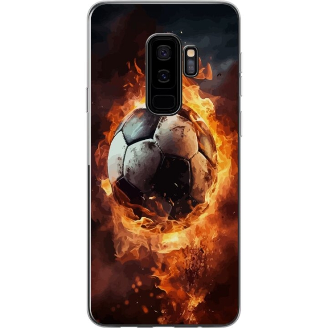 Mobiele hoes voor Samsung Galaxy S9+ met Voetbal ontwerp
