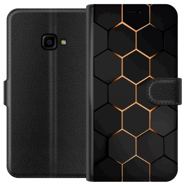 Portemonnee-hoesje voor Samsung Galaxy Xcover 4 met Luxe Patroon ontwerp