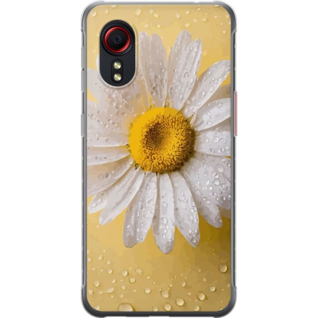 Mobiele hoes voor Samsung Galaxy Xcover 5 met Porseleinbloem ontwerp