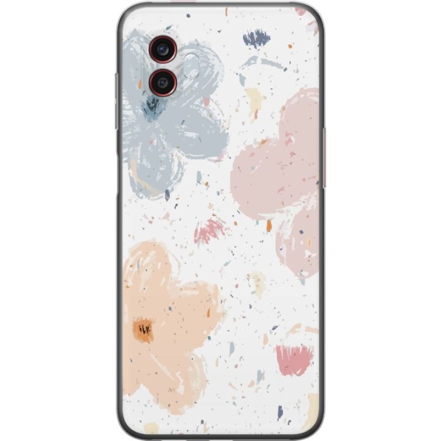 Mobiele hoes voor Samsung Galaxy Xcover6 Pro met Bloemen ontwerp