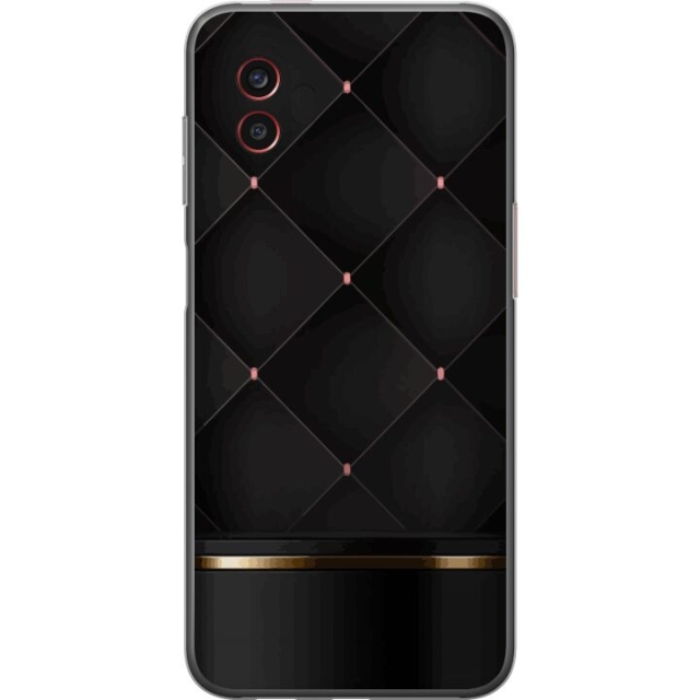 Mobiele hoes voor Samsung Galaxy Xcover6 Pro met Luxe lijn ontwerp
