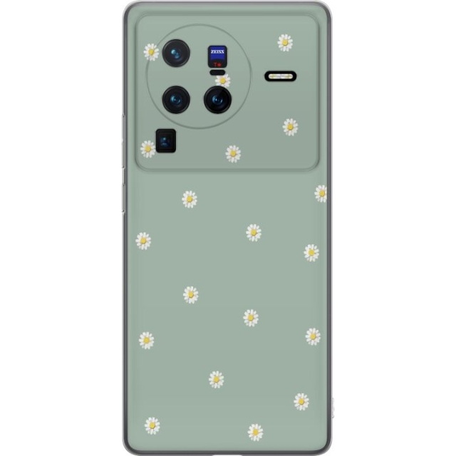 Mobiele hoes voor vivo X80 Pro met Priesterkragen ontwerp